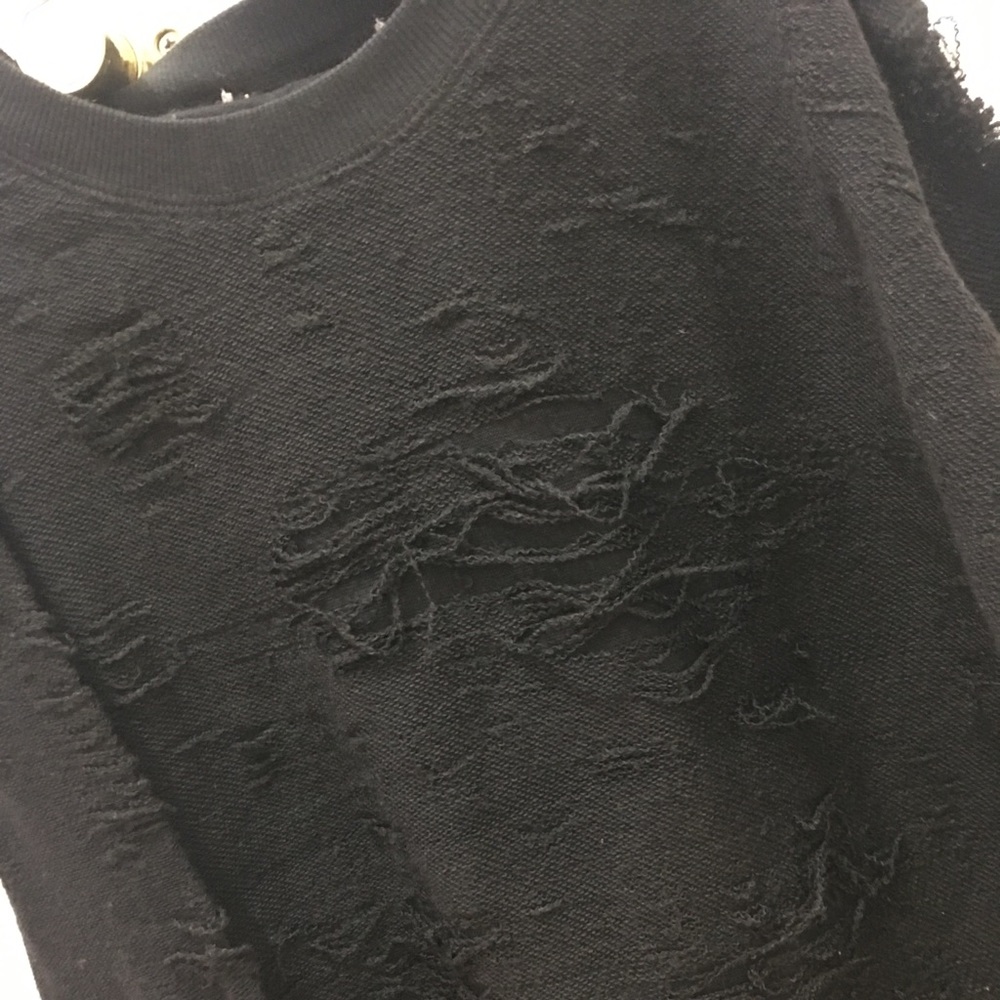 Zara Distressed Top